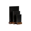A4 Wooden Chalkboard Table Display