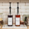 Demi's Home 25.4 oz 750 ml Glass Coffee Syrup Dispenser