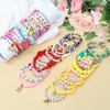 40 Pcs Teacher Bracelets Stretch Stackable Elastic Layering Friendship Bracelet,
