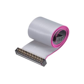 sourcing map IDC Wire Ribbon Cable FC/FD Male A Type 30 Pin Pitch 2.54 mm 0.5 m Long