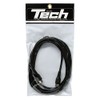 Kikutani TM-300 TECH MIDI Cord, 9.8 ft (3 m), Black