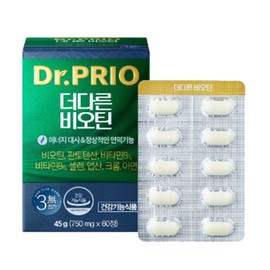 Dr. Prio Prio Biotin Brewer's Yeast Biotin Biotin Vitamin B Group 2 / 닥터프리오 프리오 비오틴 맥주효모 biotin 바이오틴 비타민b군 2개