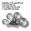 OXO Good Grips Stainless Steel Measuring Cups and Spoons Set,