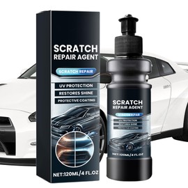 Car Scratch Eraser, Scratch Repair for Vehicles 120ml, Paint Restorer Automotive Care Agent for Polishing Restoration Marine RV Daily Truck Road Trip Outdoor Garage