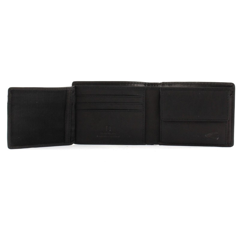 camel active Nepal Coin Pouch, 11 cm, Black (Schwarz)