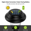 Glass Solar Lights Outdoor, 8 Pack Super Bright Solar Pathway