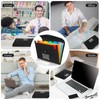 Accordian File Organizer 7 Pocket Expanding File Folder with Labels,