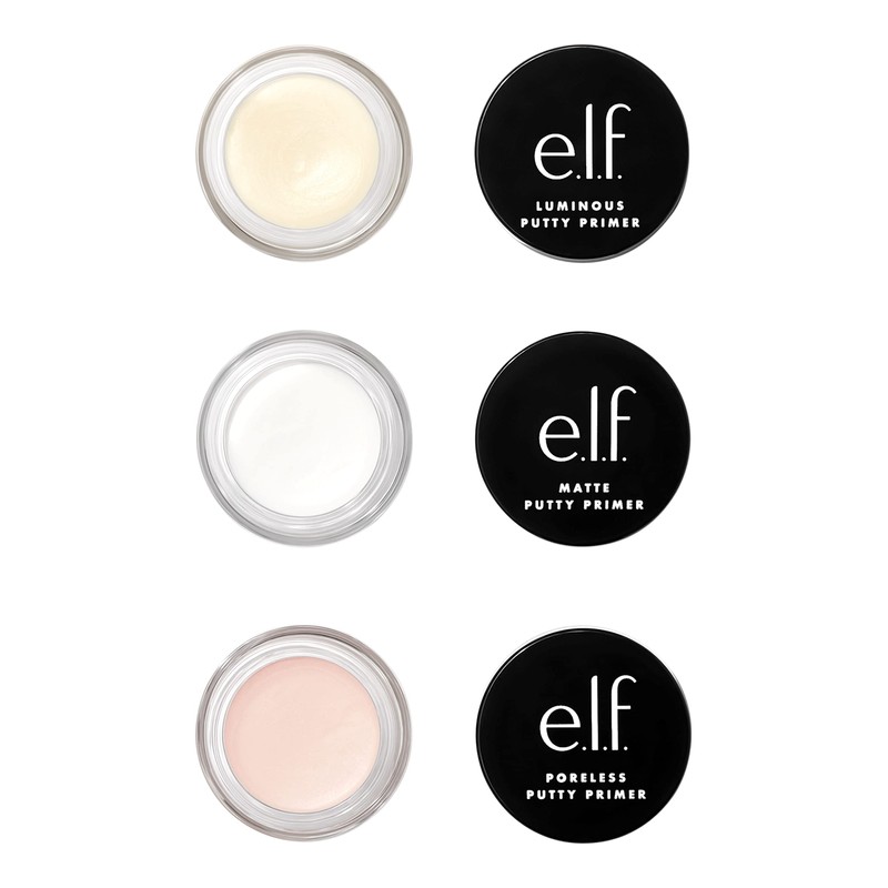 e.l.f. Cosmetics Putty Primer Trio, Includes Poreless Putty, Matte Putty