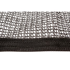 Be Cool Solutions 40% Black Outdoor Sun Shade Canopy: UV Protection Shade Cloth| Lightweight, Easy Setup Mesh Canopy Cover with Grommets| Sturdy, Durable Shade Fabric for Garden, Patio & Porch 6'x12'