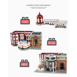 General Jim's Modular Building Blocks City or Restaurant Themed Toy Bricks Sets (Antique Shop)
