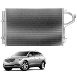 OCPTY Aluminum A/C Condenser Replacement Fit for 2011-2013 for Hyundai for Elantra 1.8L 2013 for Hyundai for Elantra Coupe 1.8L 2014 for Hyundai for Elantra Coupe 2.0L 2013 for Elantra GT 1.8L