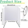 3 Pack Medium Trifold Poster Board, 24 x 16inches Poster