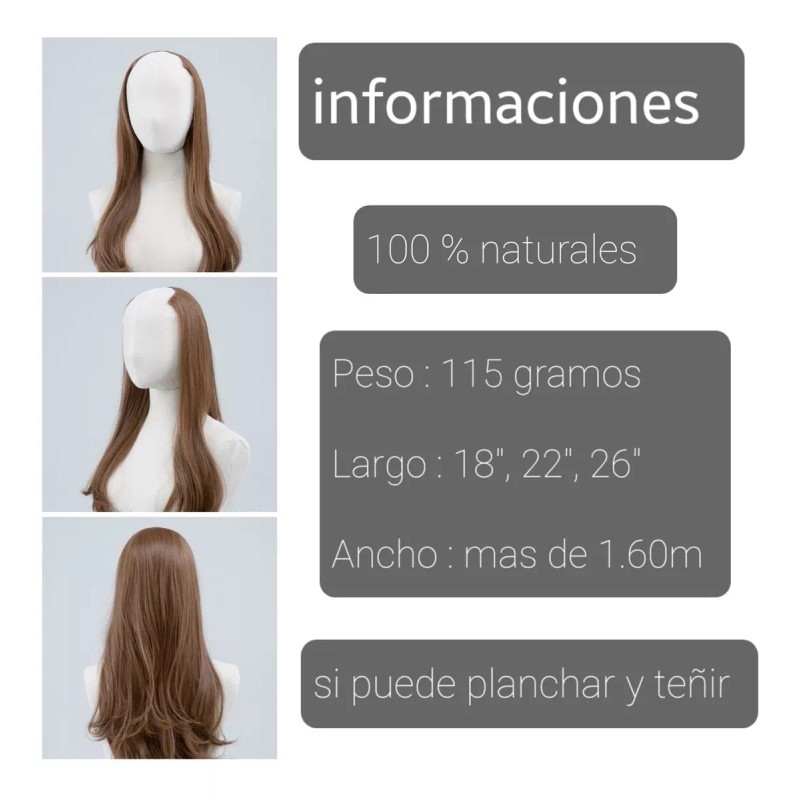 Humano Extensiones De Cabello Meimei 100% Naturales Humano 22 Pul