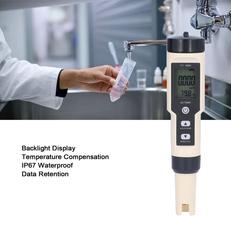 Handheld Water Quality Detector Probe Plug Type H2 Test Pen