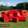 Pack of 3 Sunflower Wheelie Bin Stickers Numbers - 1
