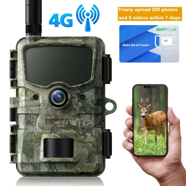 Voopeak(Campark’s sub-brands) Cellular Trail Camera Sends Picture Video to Cell