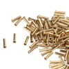 500Pcs Hollow Rivet Brass Decorative Through Hole Excellent Corrosion Resistance