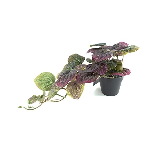 Leaf Design UK Realistic Artificial Foliage Plant with Pot, 35cm