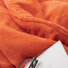 Byourbed Neon Nights - Coma Inducer® Oversized King Comforter Set - Neon Orange