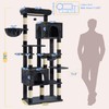 Heybly Cat Tree, 76-Inch Tall Heavy Duty Cat Tower for