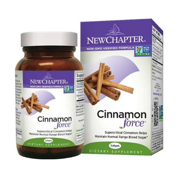 New Chapter Cinnamon Force Supplement, 60 ct