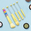 kokiya 5 Pieces Beaded Eyeshadow Brush with Soft Synthetic Fiber