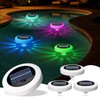 NiceBuy 4-Pack Solar Floating Pool Lights Outdoor Waterproof Solar-Powered that