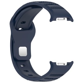 QWYJ Correa para Samsung Galaxy Watch 8 40/44mm y Watch 8 Classic y Watch Ultra 2 47mm Bandas Protección de Silicona (Azul)