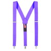 Hold’Em Junior/Adults Men Adjustable Elastic Solid 1" Suspenders Featuring STURDY