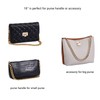 Xiazw Beautiful Bag Chain Purses Shoulder Strap Chain Shoulder Strap