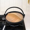 TIKUSAN Wooden Cooking Drop Lid Otoshibuta Made in Japan (6.3")