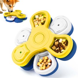 SAVOSWEET Dreischichtiger Rutschfester Slow Feeder Hundenapf – Interaktives Intelligenzspielzeug für Hunde, Schlingnapf für Nass- und Trockenfutter