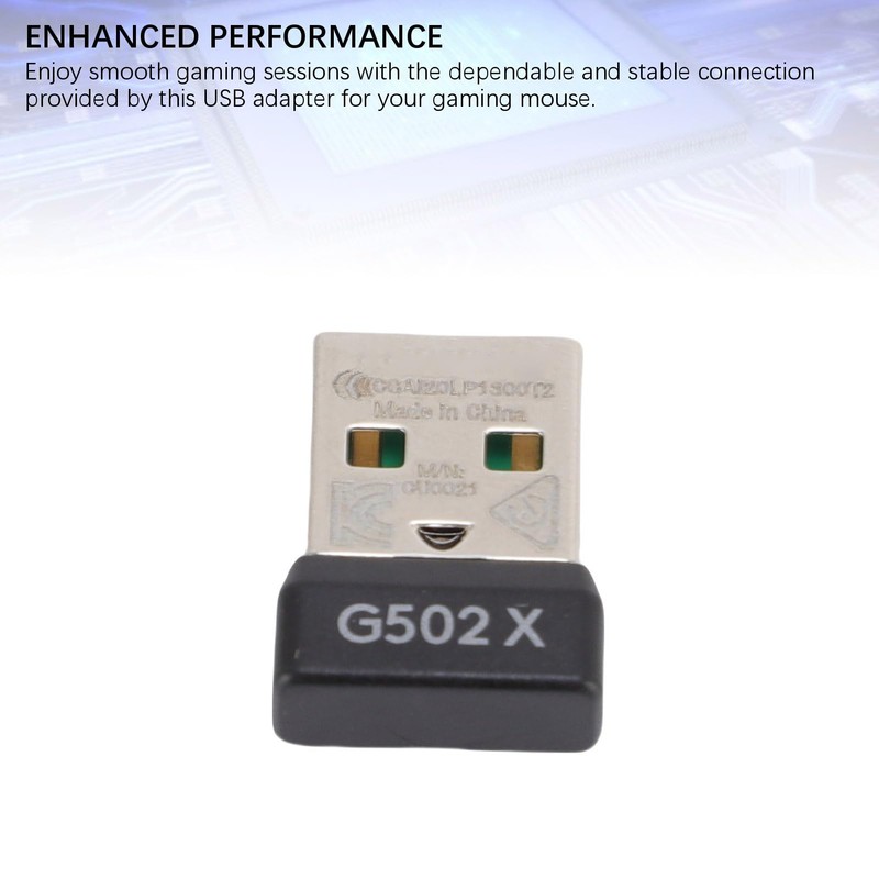 Pomya USB Dongle Mouse Receiver Adapter for G502X, G502X Plus,