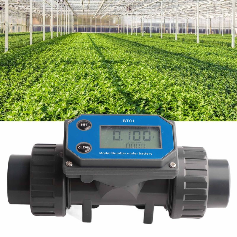 Digital Display Flowmeter High Accuracy Sensitive Response Water Flow Sensor