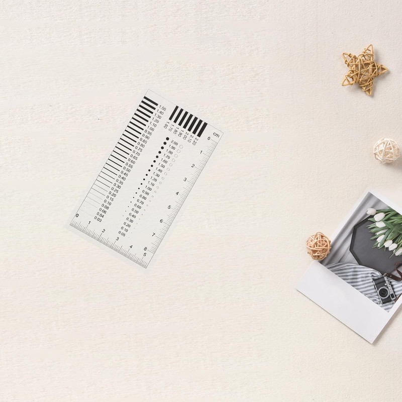 High Precision Gauge Film Ruler for Scratch Inspection, Defect Detection,