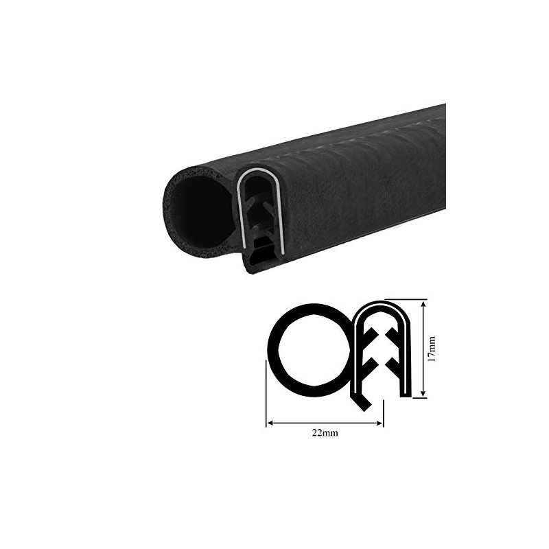 Rubber Seal, Boot Seal, Black, Choice of 4 Designs, Car
