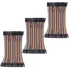 Pin Dupont Wire 10CM 120pcs Multicolor Breadboard Jumper Wire Flat
