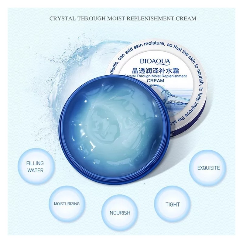 Ko Beauty Bioaqua Crema Facial Hidratante Anti-edad Acido Hialuronico