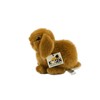 Rust Young Dwarf Lop Rabbit collectable soft toy by Kosen