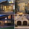 ZHMDJDSH ZHMDJDSH 1-Pack 15" Outdoor Wall Lantern Candelabra 3-Light, Waterproof