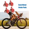 A ABSOPRO Resin Bicycle Cycle Disc Bike Brake Pads with