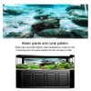 PVC Adhesive Seabed Rock Pattern Aquarium Background Poster Sticker Fish