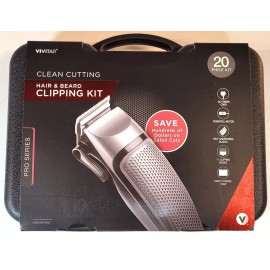 Vivitar 20-pc. Clean Cutting Hair & Beard Clipping Kit PG6020-NOC
