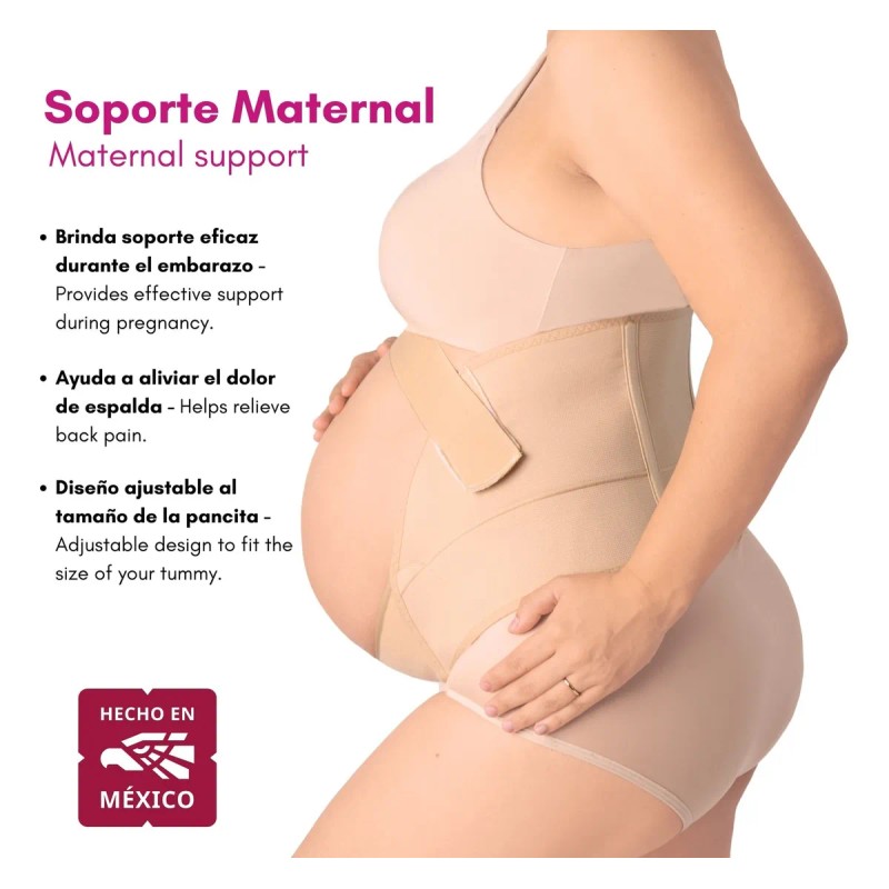 New Form Faja Para Embarazada Soporte Maternal Ajustable