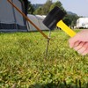 SHINEOFI Rubber Mallet with Rubber Handle Durable Soft Hammer for
