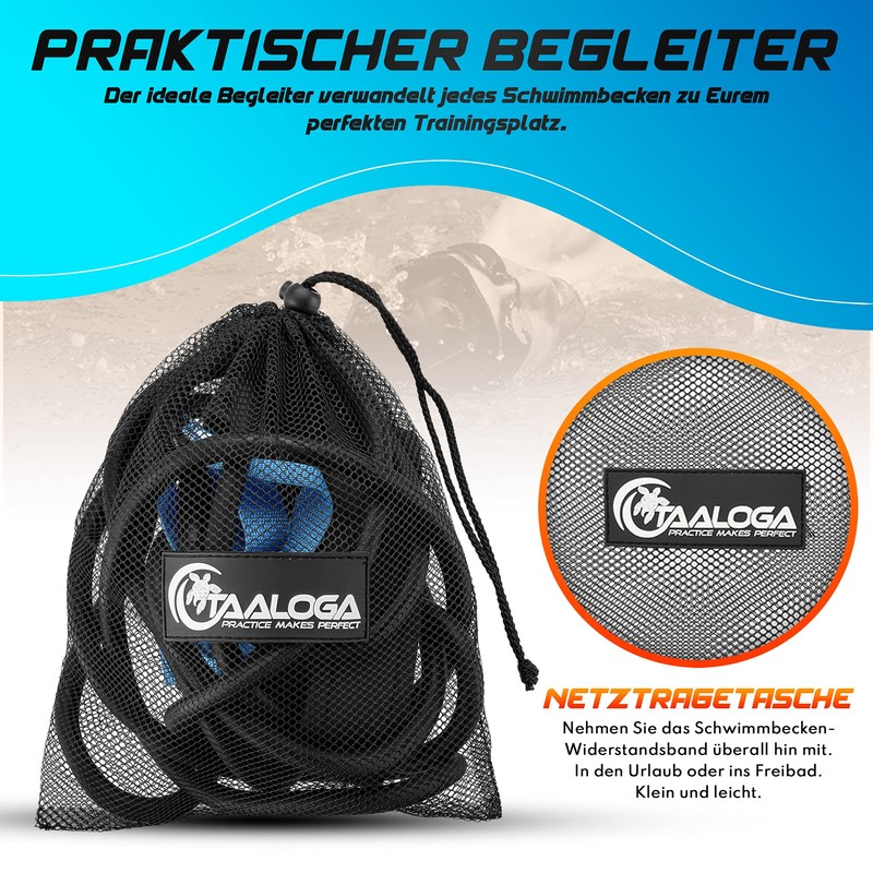 TAALOGA® Swimming Belt | Swimming in the Spot Without Countercurrent