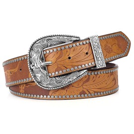 BELTROAD Western Belts for Men Cowboy Belt Women Vintage Cowgirl Men's Country Belt for Jeans Christmas Belts Gifts