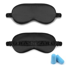 SIOPPKIK Sleeping Mask for Men and Women, 100% Light Blocking Sleeping Mask, Super Soft Sleeping Masks for Naps, Travel