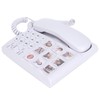 Telephone Landline, Ld-858Hf Wired Big Buttons Fixed Phone Photo Storage