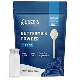 Judee's Gluten Free Buttermilk Powder - Make Cornbread & Fried Chicken with Dry Milk Powder - 11.25 Oz